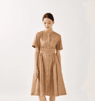 Cameryn Sash Tie Dress